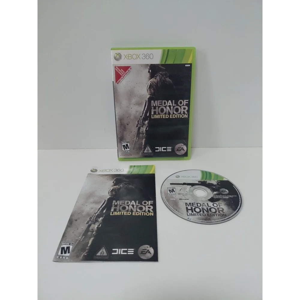 Medal of Honor -- Limited Edition‎ (Microsoft Xbox 360, 2010) Complete CIB